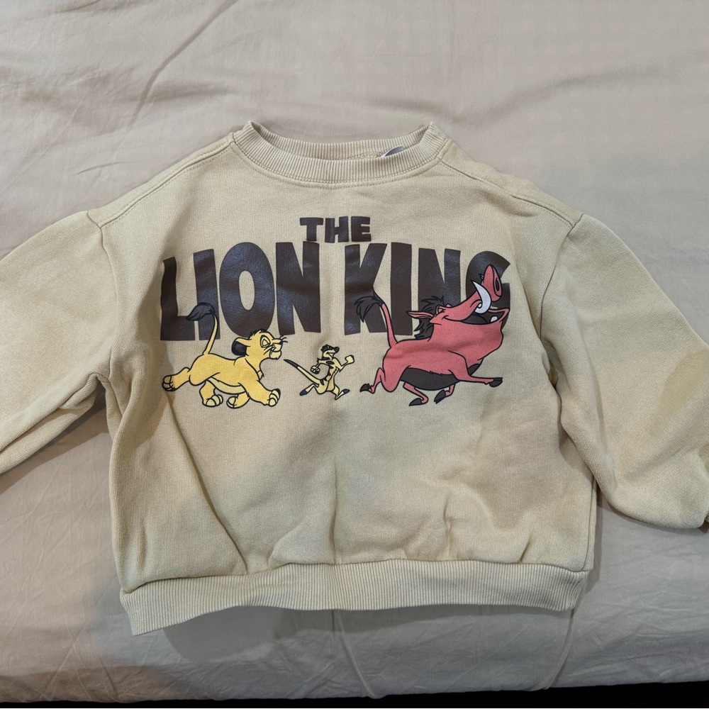 Zara kid the lion king hoodie